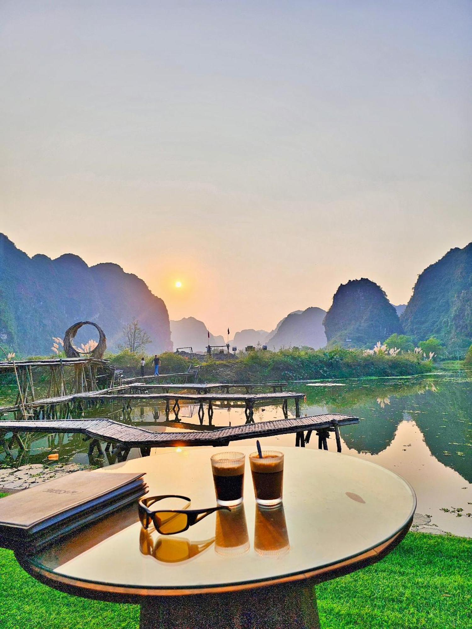 Quoc Khanh Bamboo Homestay Ninh Binh Exterior foto