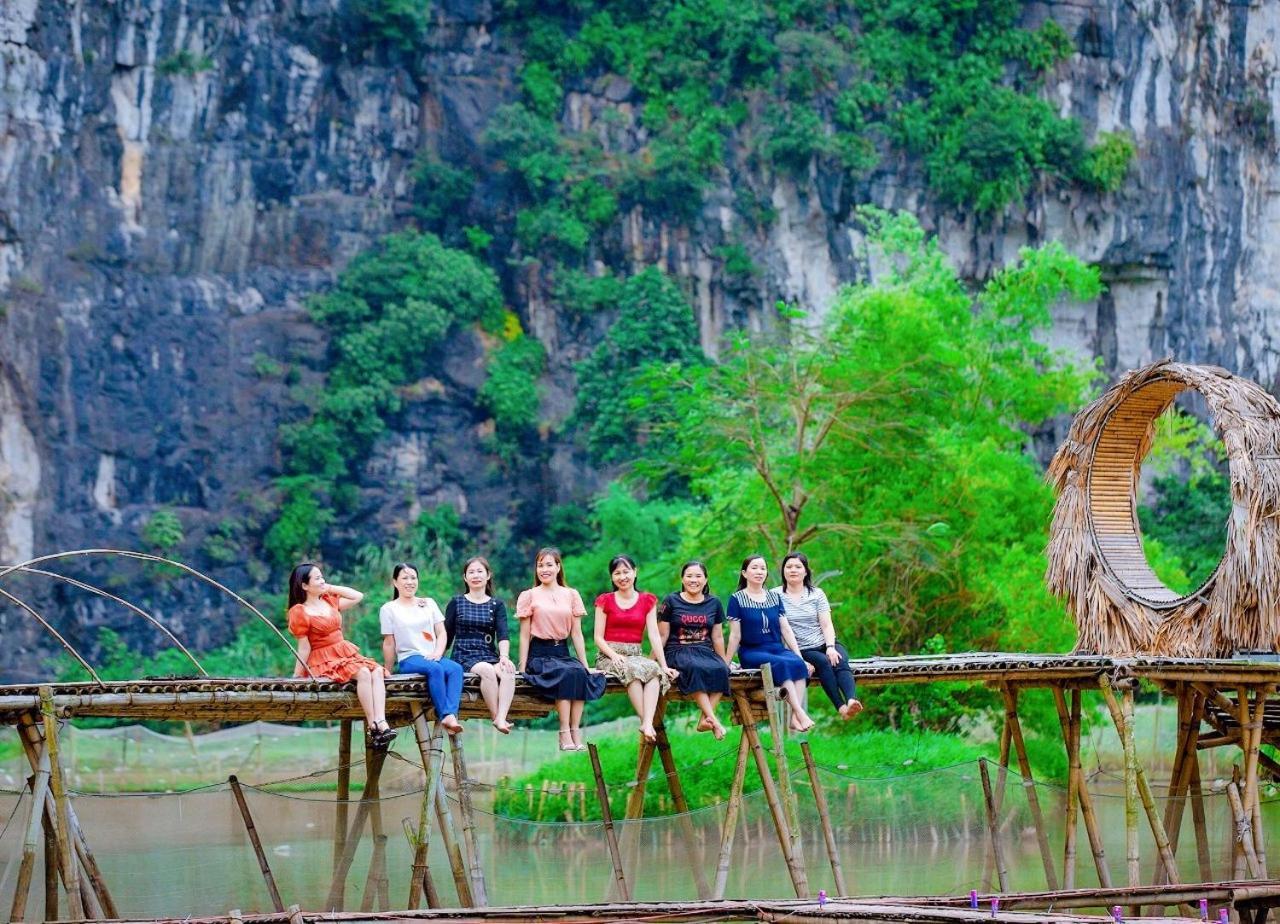 Quoc Khanh Bamboo Homestay Ninh Binh Exterior foto