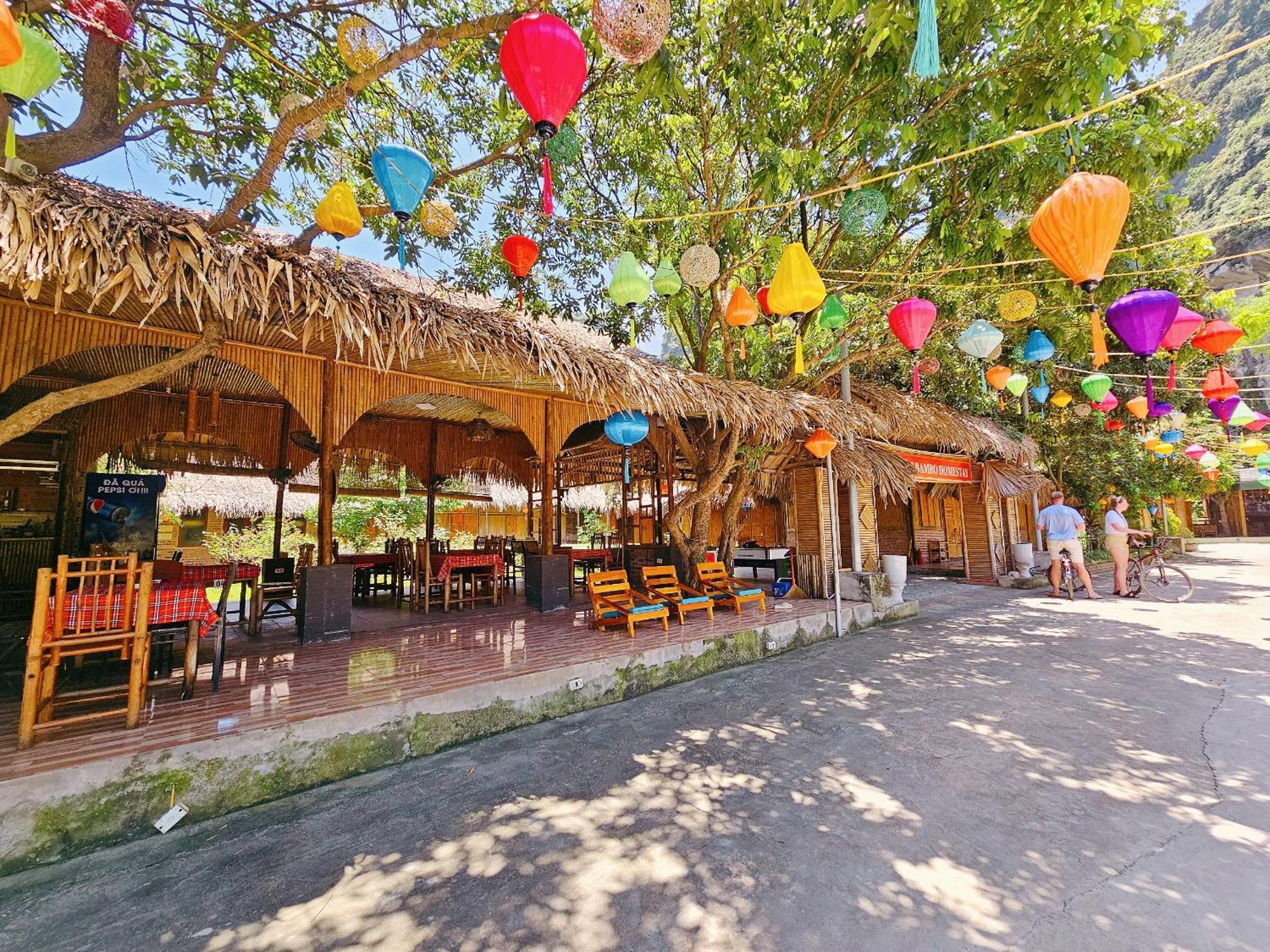 Quoc Khanh Bamboo Homestay Ninh Binh Exterior foto