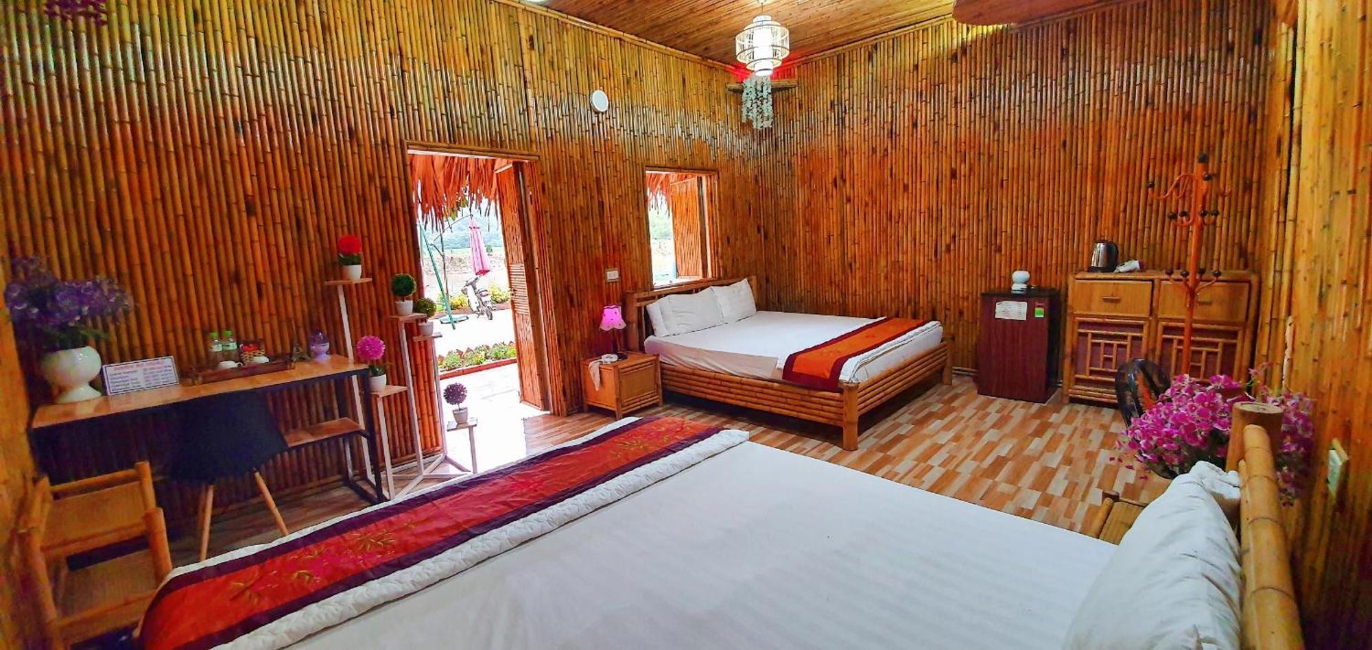 Quoc Khanh Bamboo Homestay Ninh Binh Exterior foto
