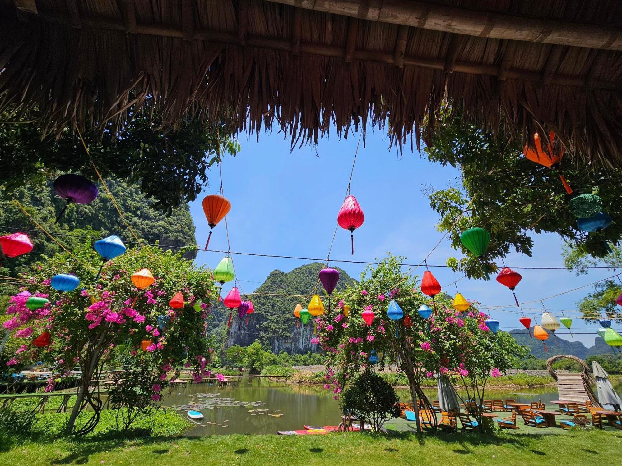 Quoc Khanh Bamboo Homestay Ninh Binh Exterior foto