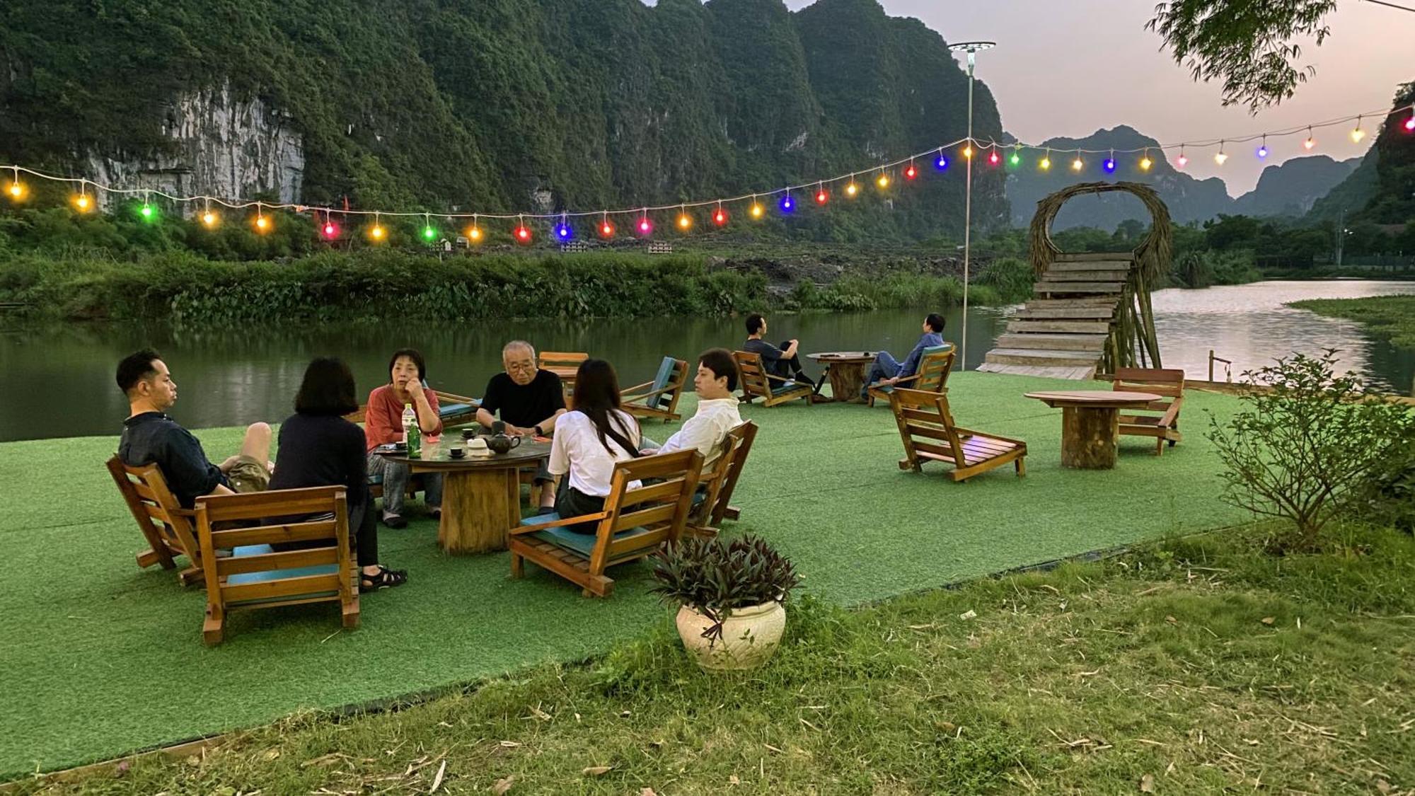 Quoc Khanh Bamboo Homestay Ninh Binh Exterior foto
