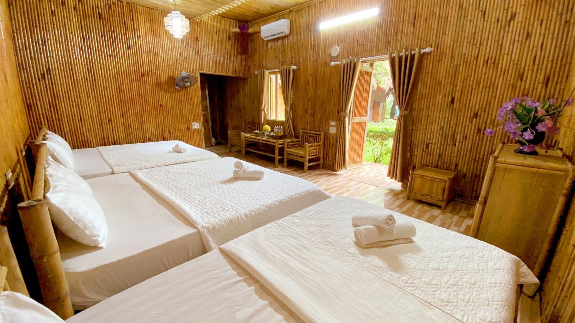 Quoc Khanh Bamboo Homestay Ninh Binh Exterior foto