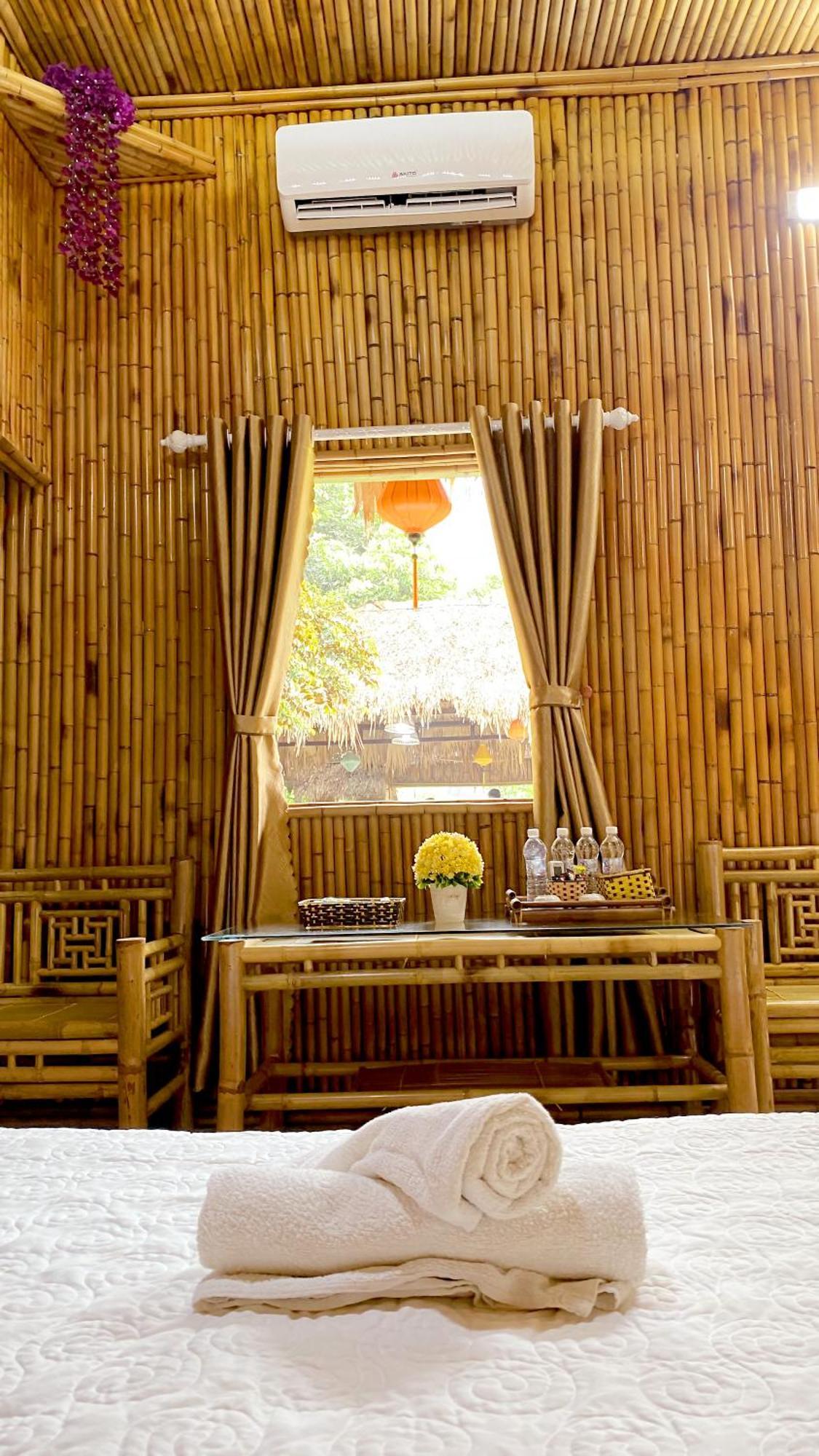 Quoc Khanh Bamboo Homestay Ninh Binh Exterior foto