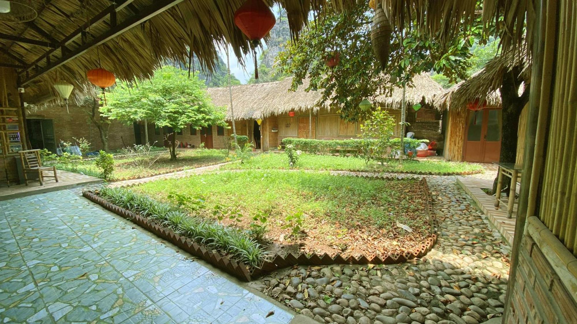 Quoc Khanh Bamboo Homestay Ninh Binh Exterior foto