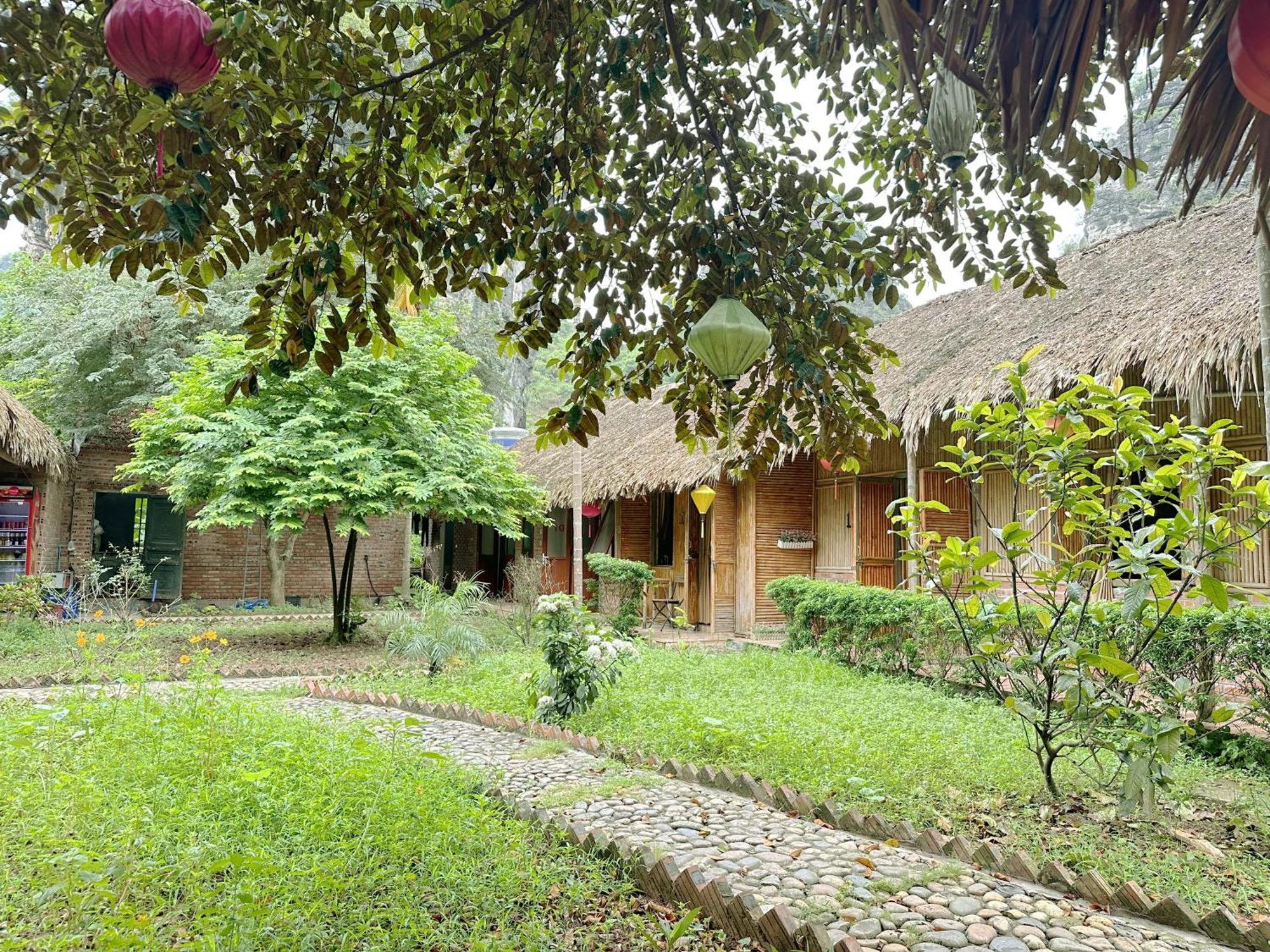 Quoc Khanh Bamboo Homestay Ninh Binh Exterior foto