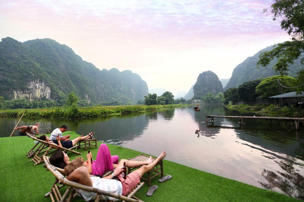 Quoc Khanh Bamboo Homestay Ninh Binh Exterior foto